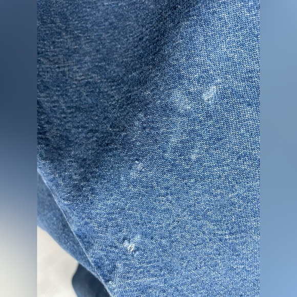 Vintage Saddle King Western Denim Shirt – Pearl Snap, Long Sleeve - Picture 13 of 16